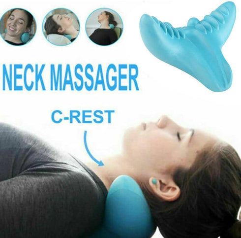 Magik 1-2 Pack (2 Pack) Cervical Neck Stretcher Pain Relief Shoulder Relaxer Muscle Massager