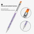 Nail Art Brushes 5pcs Double Ended Brush & Dotting Tool Kit, Including Nail Liner Brush and Dotting Pens for Nail Art