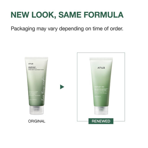 ANUA Heartleaf Quercetinol Pore Deep Cleansing Foam, Facial Cleanser, for Double Cleansing, BHA, Hyaluronic Acid, Glycerin, Face Wash, Blackhead Remover, Korean Skincare (150ml/50 fl.oz.)
