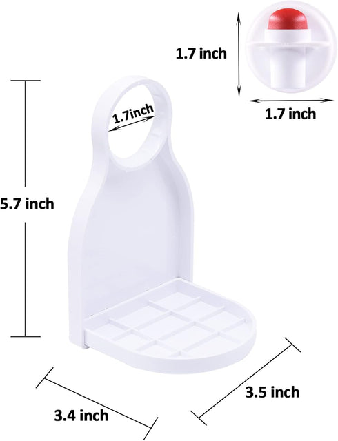 Laundry Detergent Cup Holder, Drip Tray Catcher for Fabric Softener, No More Mess and Drips