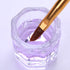 Karlash Nail Art Acrylic Liquid Powder Dappen Dish, Glass Crystal Cup Tools, Pack of 4