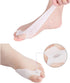 Gel Big Toe Bunion Guards and Protector, Bunion Pads, Toe Separators for Pain Relief from Crooked Toes and Hallux