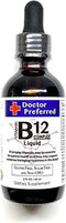 Vitamin B12 Complex Liquid Sublingual Drops, Fast Absorption, 2 fl oz - 60 Day Supply