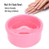HURRISE Nail Art Soak Bowl - Nail Soaking Bowl for Polish Treatment & Nail Care Tool