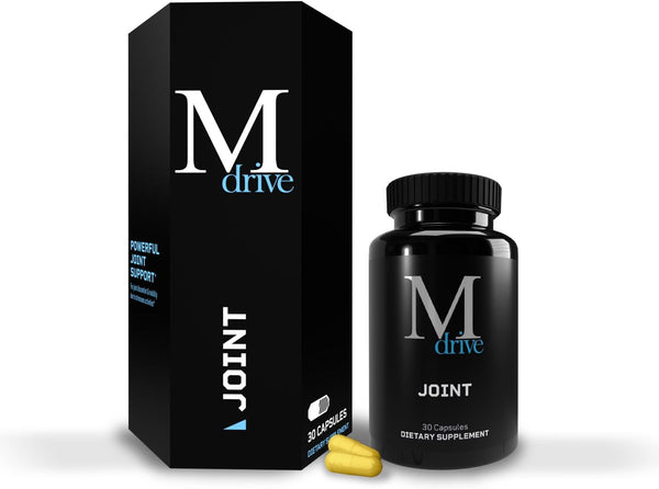 Mdrive Joint Support Supplement for Men - 30ct - Supports Healthy Joint Function, Flexibility & Comfort
