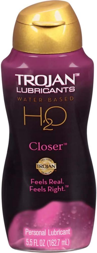 Trojan Lubricants H2o Closer Water Based Personal Lube Feels Real Feels Right,