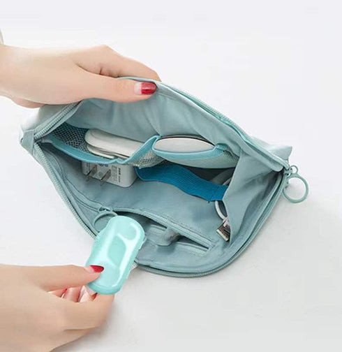 Holy Rose Dental Floss Picks with Portable Case, 4 Box, 140 Count Flosser Toothpick for Oral Care