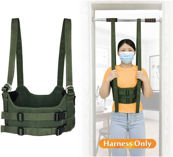 Back Stretcher for Lower Back Pain Relief, Spinal Decompression Belt, Thoracic Back Hanging Stretcher