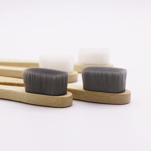Extra Soft Sensitive Gum Bamboo Toothbrush with 20000 Soft Floss Bristle for Fragile Gums,Braces,Dentures,Pregnant & Elderly