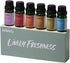 Essential Oils Gift Set, 6 x 10ml Pure Aromatherapy Oils, Undiluted Fragrance