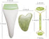 3 in 1 Jade Roller and Gua Sha Tool - Natural Anti-Wrinkle Face Massager for Eye, Neck, and Skin Care