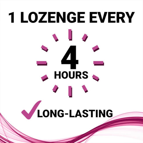 Cepacol Extra Strength Sore Throat & Cough Relief Lozenges, 16 Count, Mixed Berry Flavor, Pack of 4