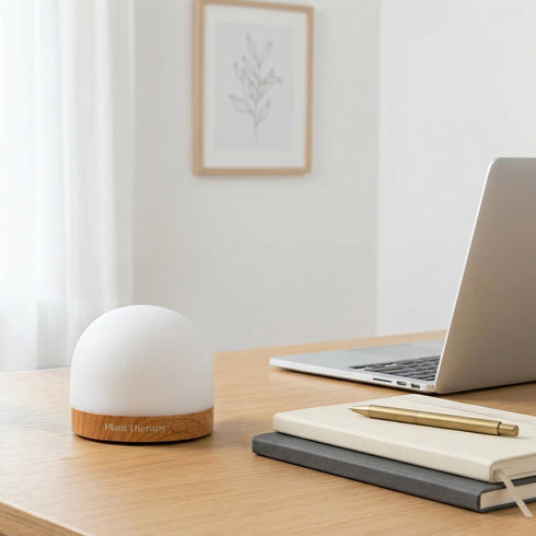 Plant Therapy Home AuraDrop Fan Diffuser - Designed for Easy, Everyday Use, Gentle Airflow from Built in Fan
