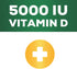 Vitamin D3 Supplement 5000iu (125 mcg), High Potency, Rapid Absorption Softgel, 60 Softgels