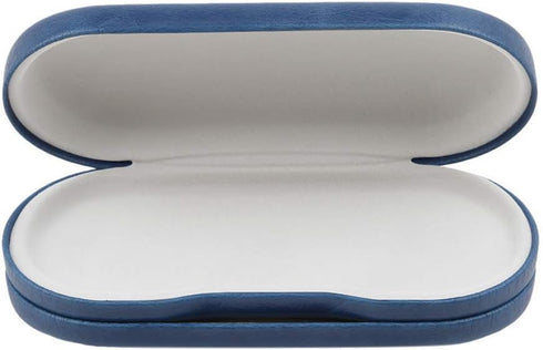 SteelFever 2 in 1 Double Sided Portable Glasses Case, Travel Contact Lens Case in Blue