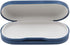 SteelFever 2 in 1 Double Sided Portable Glasses Case, Travel Contact Lens Case in Blue