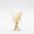 HOPELF 1200 Count Bamboo Toothpicks, Double-Points Wooden Toothpick for Appetizer, Barbecue, Cocktail, Teeth Cleaning