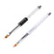 LWBTOSEE 2pc Nail Ombre Brush for Nail Art Painting, UV Gel Polish Gradient Color, Black & White