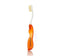 MOUTHWATCHERS Soft Flossing Folding Travel Toothbrush, Red, Ultra Clean, Good for Sensitive