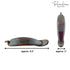 Parcelona French Sleek Tortoise Shell Brown Large Hair Clips, 4 1/2", Metal Free, Strong Hold, Made in France