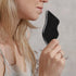 SOLUSTRE Black Bian Stone Scraping Plate Massage Oil for Face and Body Gua Sha Therapy Enhance Blood Circulation Lymph