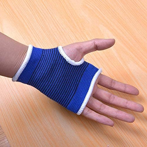 Flexible Wrist Brace/Hand Support Compression Pad - 2 Pack Wrist Palm Support for Men and Women