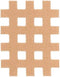 Cross-Tape XLarge, 20 Sheets with 40 Cross-Tapes for Therapy Trigger Points and Sore Muscles