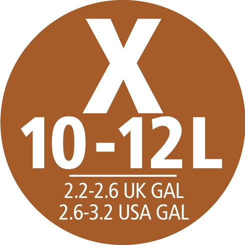 X/2.6-3.2 (40 Brabantia PerfectFit Trash Bags (Size Gal) Thick Plastic Trash Can Liners with Drawstring Handles Bags)