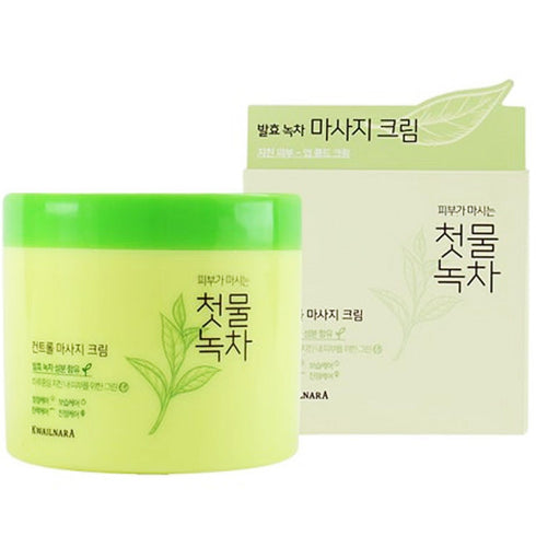 WELCOS Kwailnara The First Green Tea Control Massage Cream (Fermented Green Tea)