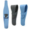 2-Pack Silicone Razor Case, Portable Soft Shaver Cover Bag Protector, Waterproof Travel Razor Carrying Case (Blue+Grey)