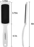 Pedicure Foot Rasp File Callus Remover, Double-Sided Colossal Foot File for Dead Skin (Pack of 4)