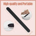MEFA 10 Pack Nail File & Buffer, Professional Double Sided 100/180 Grit Reusable Nail Files, Black Manicure Pedicure