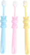 Ipetboom 3pcs Soft Bristle Boys and Girls Toothbrushes Adorable Design for Years Ergonomic