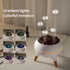 hwnguJ 250ML 7 4/8H Setting Upgrade Dynamic Jellyfish Diffuser, Cool Mist Humidifier with Color-Changing Lights, Smoke