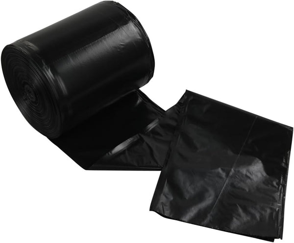 Black Trash Bags/Trash Can Liners, 250 Counts, 6 Gallon