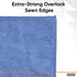Superio Extra Large Microfiber Squeegee Towel Miracle Cloth 20 x 30 for Streak Free Cleaning in House, Kitchen, Bathroom