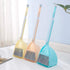 Mini Broom with Dustpan for Kids - Little Housekeeping Helper Set (Light Orange)