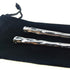 YILE Set of 2 Hair Sticks, Chinese Hairpin Metal Hair Accessories for Women, Classic Hair Accessories for Lady Girls