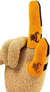 G & F Products 8128XL Cowhide Leather Guard, Finger Protection, X-Large, Tan