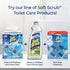 Soft Scrub 4-in-1 Toilet Bowl Cleaner, Sapphire Waters, 6 Count Rim Hanger