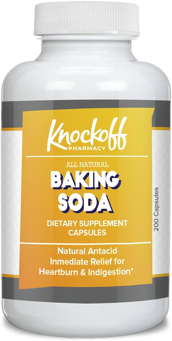 Knock Off Pharmacy Baking Soda Capsules (200 Capsules)