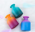 QUUPY 1PCS 150ml/5oz Sets Empty Refillable Glass Diffuser Bottle Exquisite Essential Oils Container for DIY Replacement