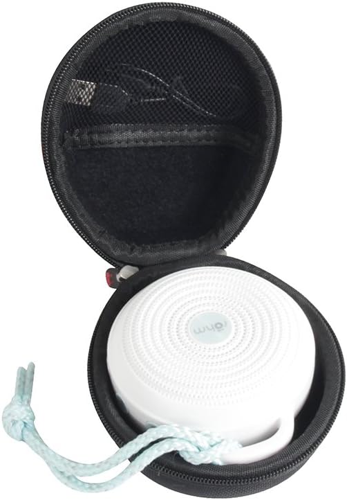 Hermitshell Hard Carrying Case for Yogasleep Rohm/Marpac Hushh Portable White Noise Machine (Black)