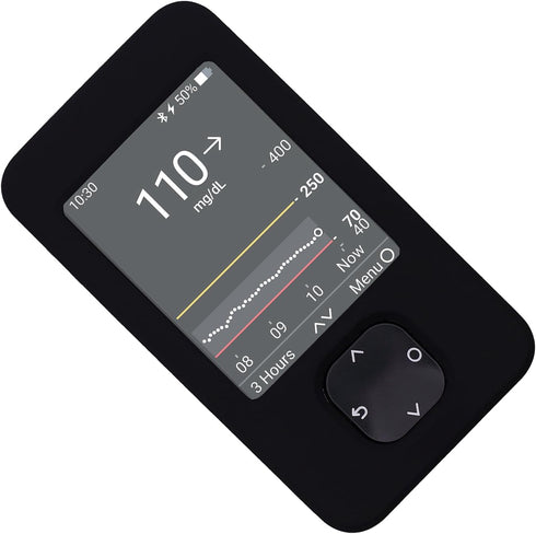 Silicone Case for Dexcom G7 & G6 Receiver (Black)