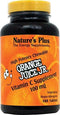 Nature's Plus Orange Juice Jr Chewable Vitamin C - 100 mg - 180 Tablets