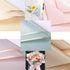 OUKEYI 25 Counts Gold Edge Waterproof Floral Wrapping Paper, Florist Bouquet Supplies, Gift Packaging