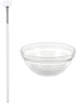Ipetboom Face Mask Mixing Bowl Set, Clear Glass Facial Mask Bowl, Stick Spatula, Face Mask Brush