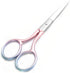 Multicolor Professional Grooming Scissors for Personal Care, Facial Hair Removal and Ear Nose Eyebrow Trimming,