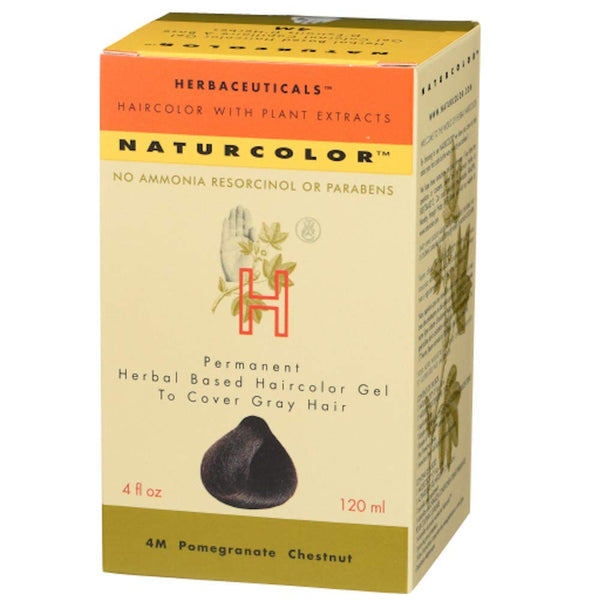 naturcolor Haircolor Hair Dye, Pomegranate Chestnut, 4 Fl Oz (4M)