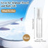 20Pcs 10ml/0.34oz Airless Pump Bottle Refillable Plastic Airless Vacuum Dispenser Portable Clear Cosmetic Sample Vial Container Jars for Lotion Emulsion Toiletries Liquid Foundation